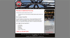 Desktop Screenshot of industrial-steel.com